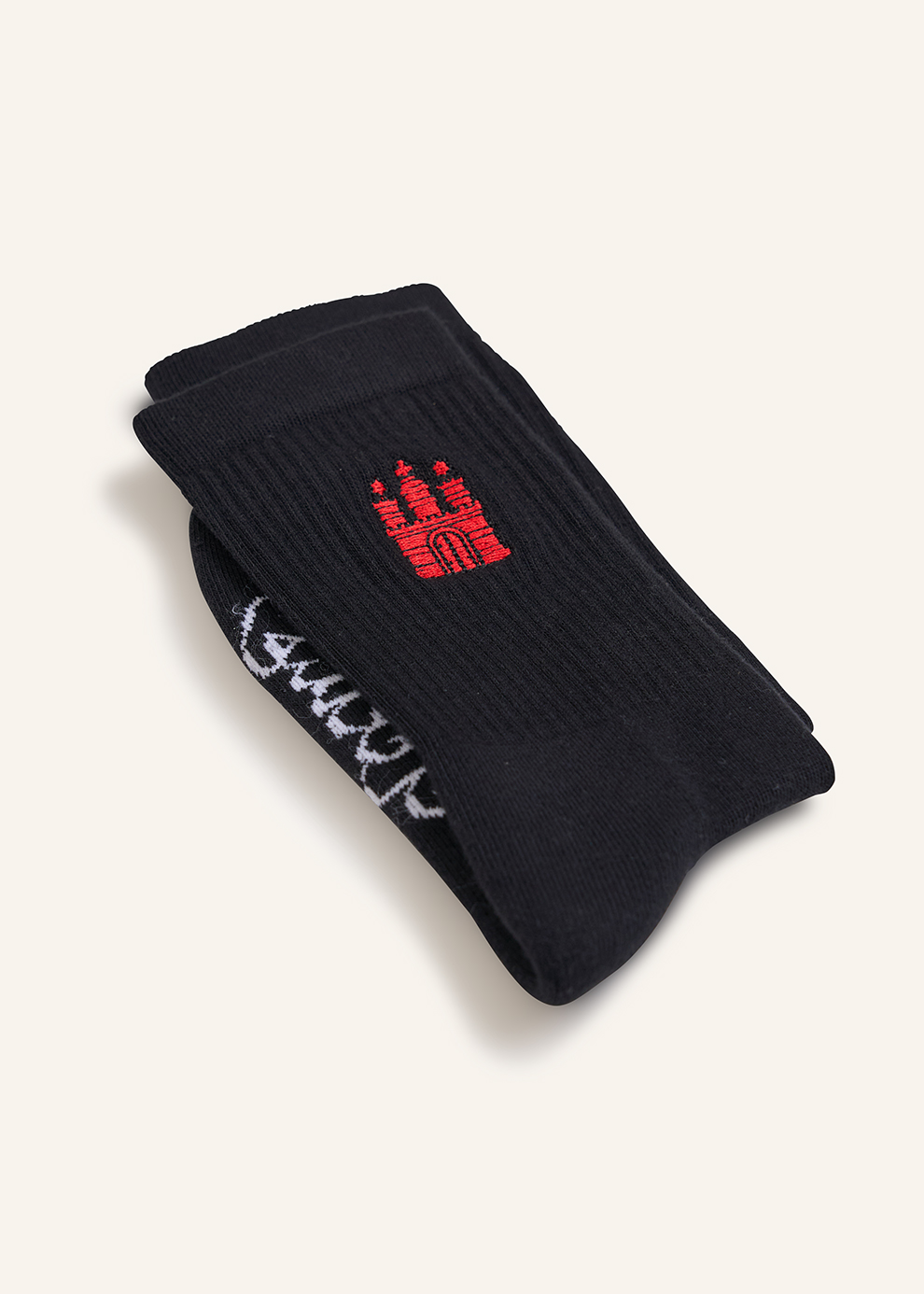 Socken mit maritimen Motiv | schwarz