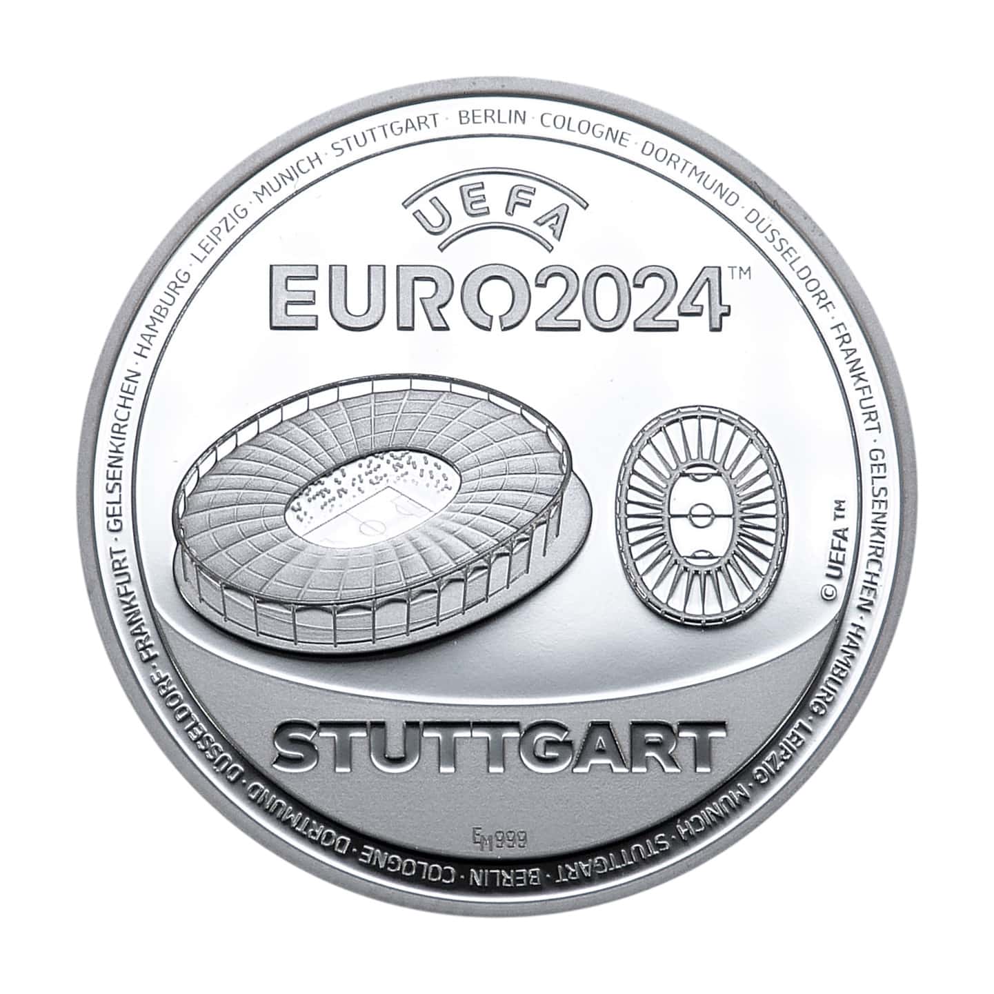 UEFA EURO 2024 Stuttgart - silber