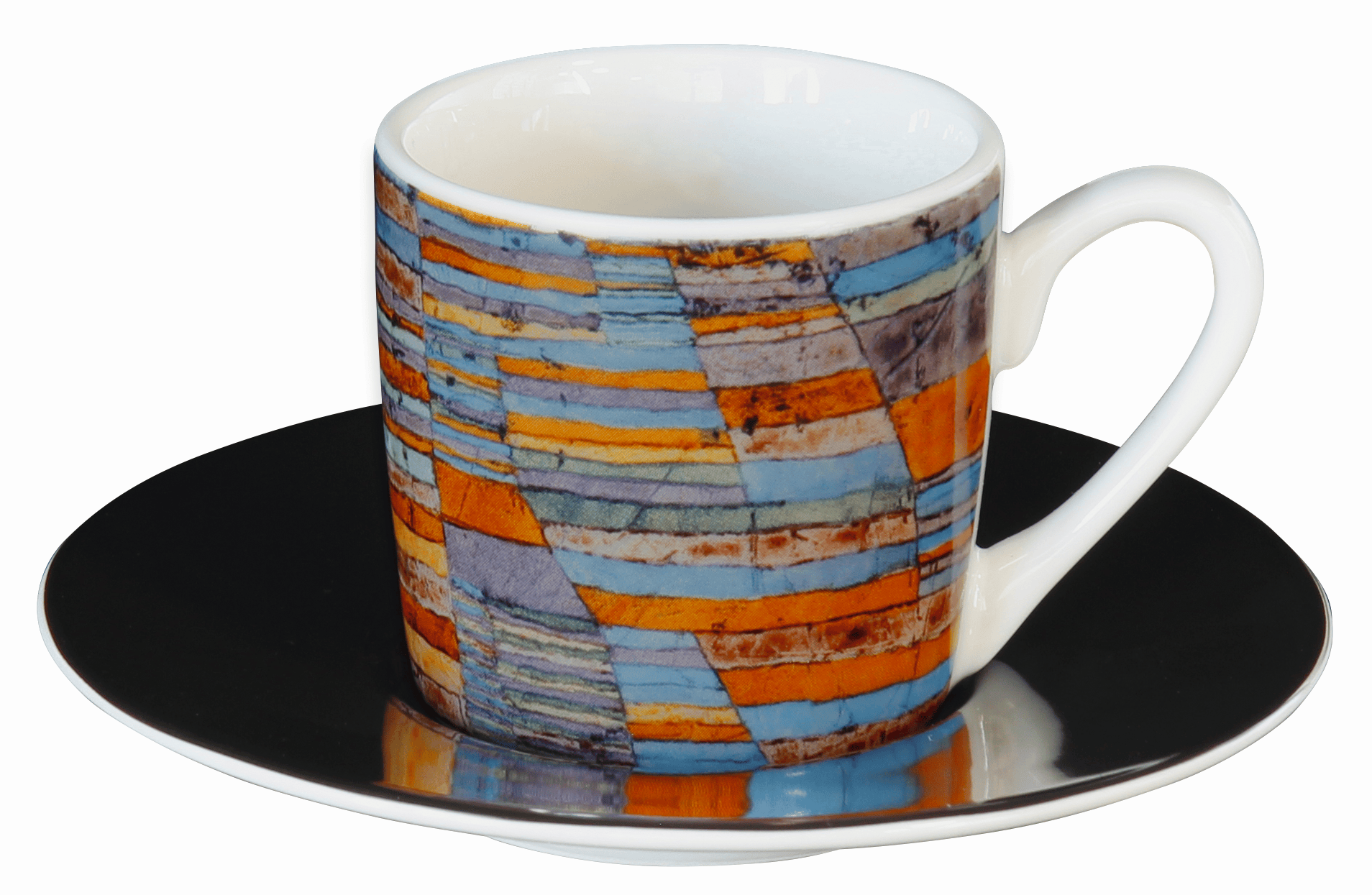 Espressotassen mit Künstlermotiven im 4er-Set - Paul Klee | Ideen für Haus und Garten