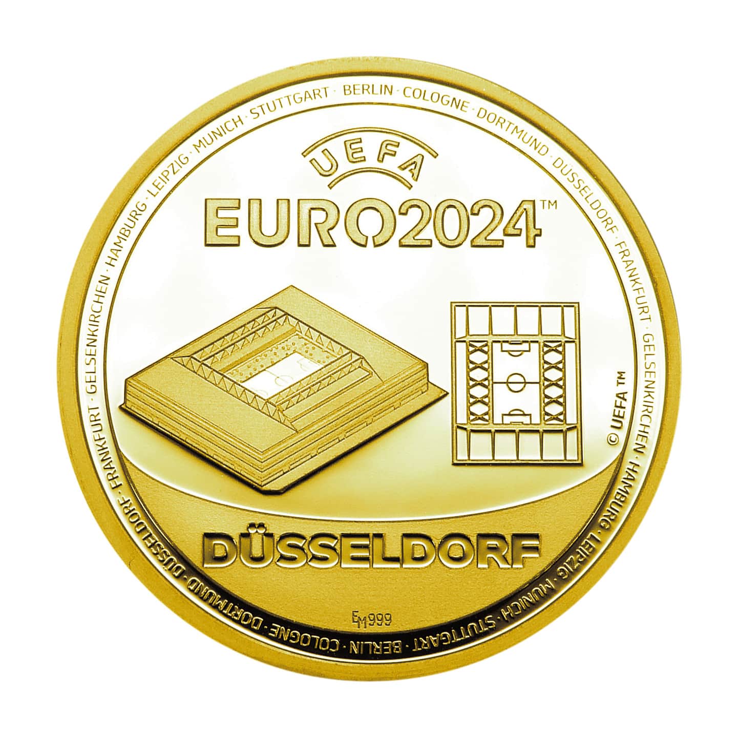 UEFA EURO 2024 Düsseldorf  - gold