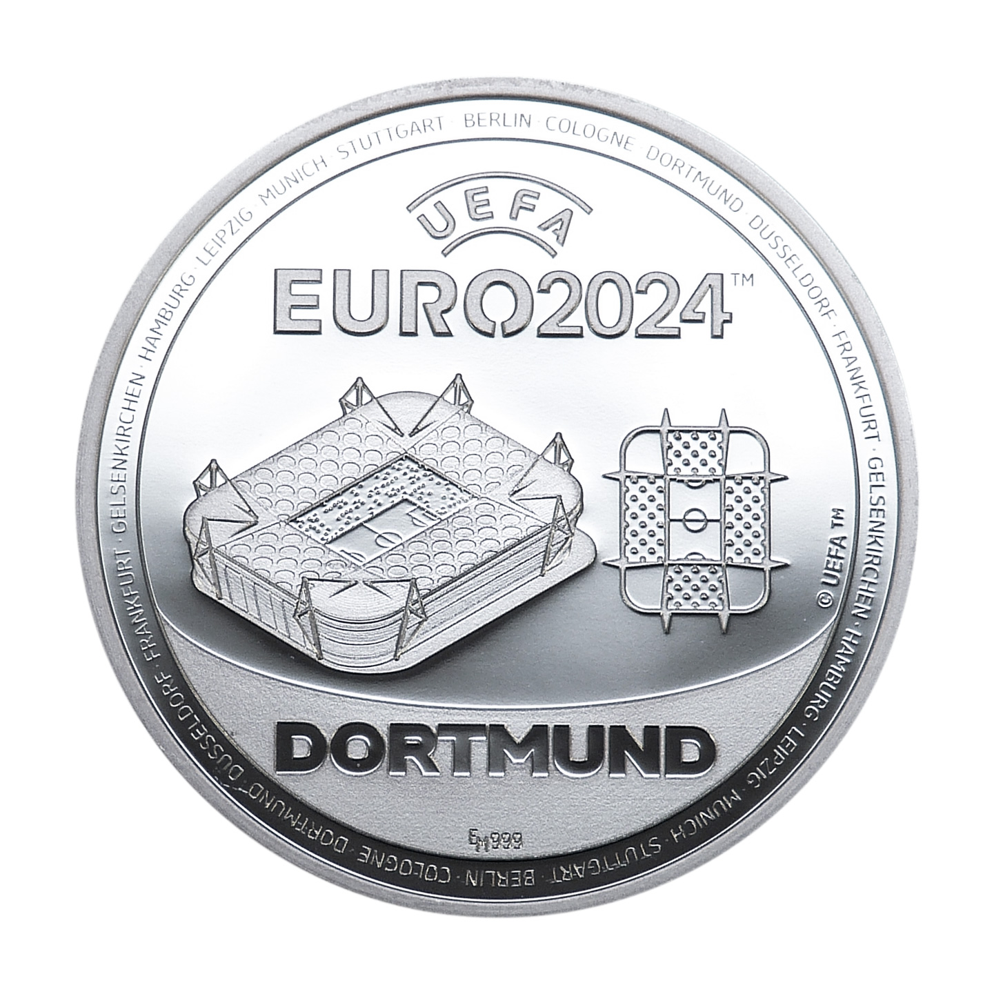 UEFA EURO 2024 Dortmund  - silber