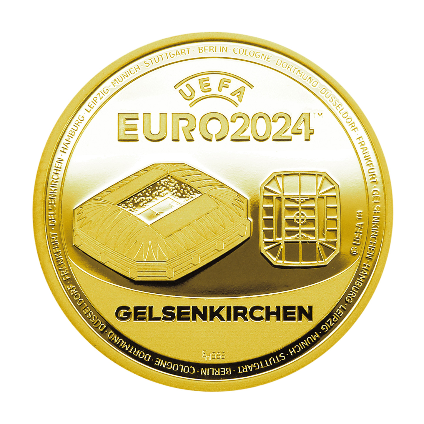 UEFA EURO 2024 Gelsenkirchen - gold