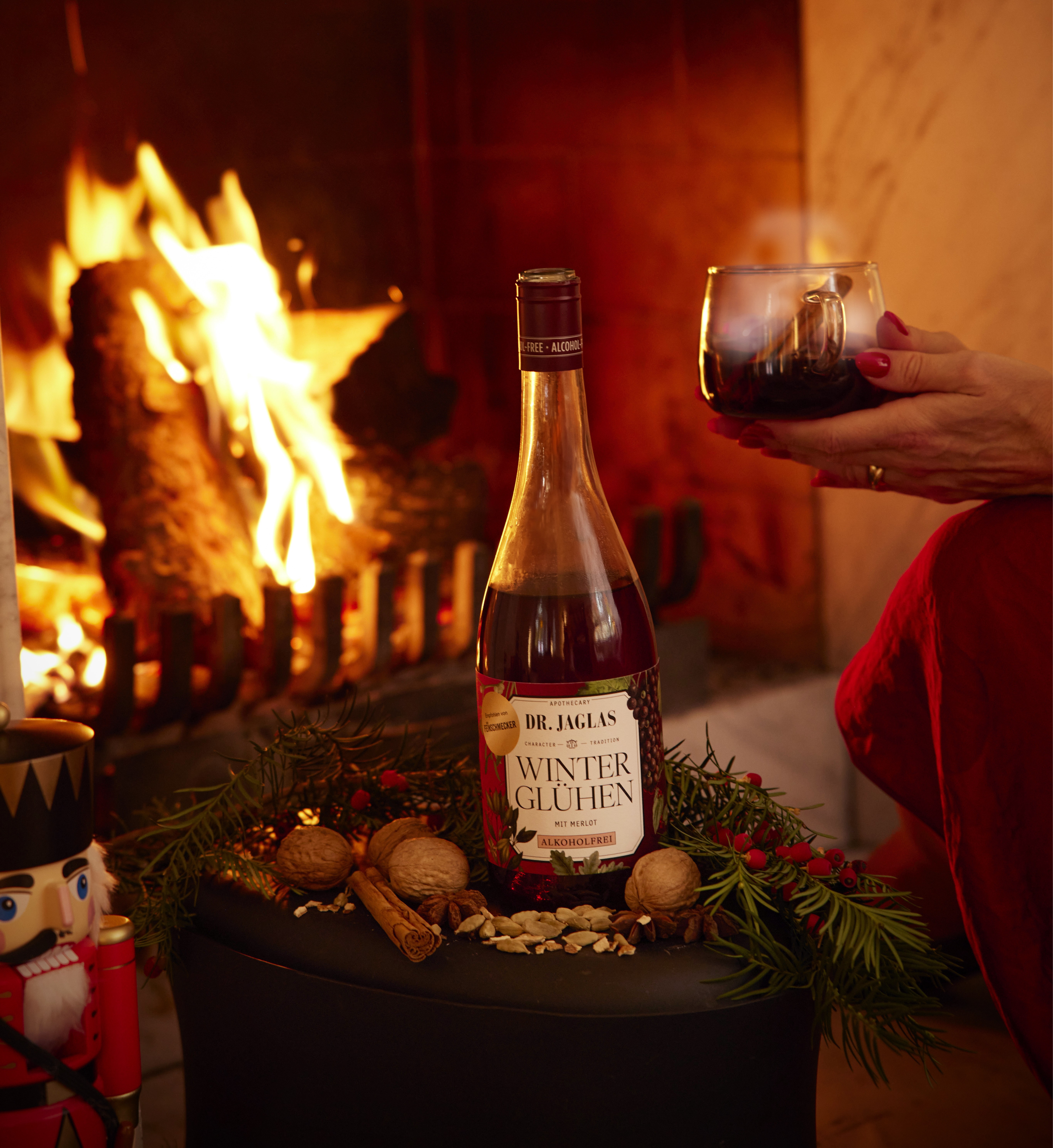 Glühwein Merlot | alkoholfrei - Winter-Glühen rot