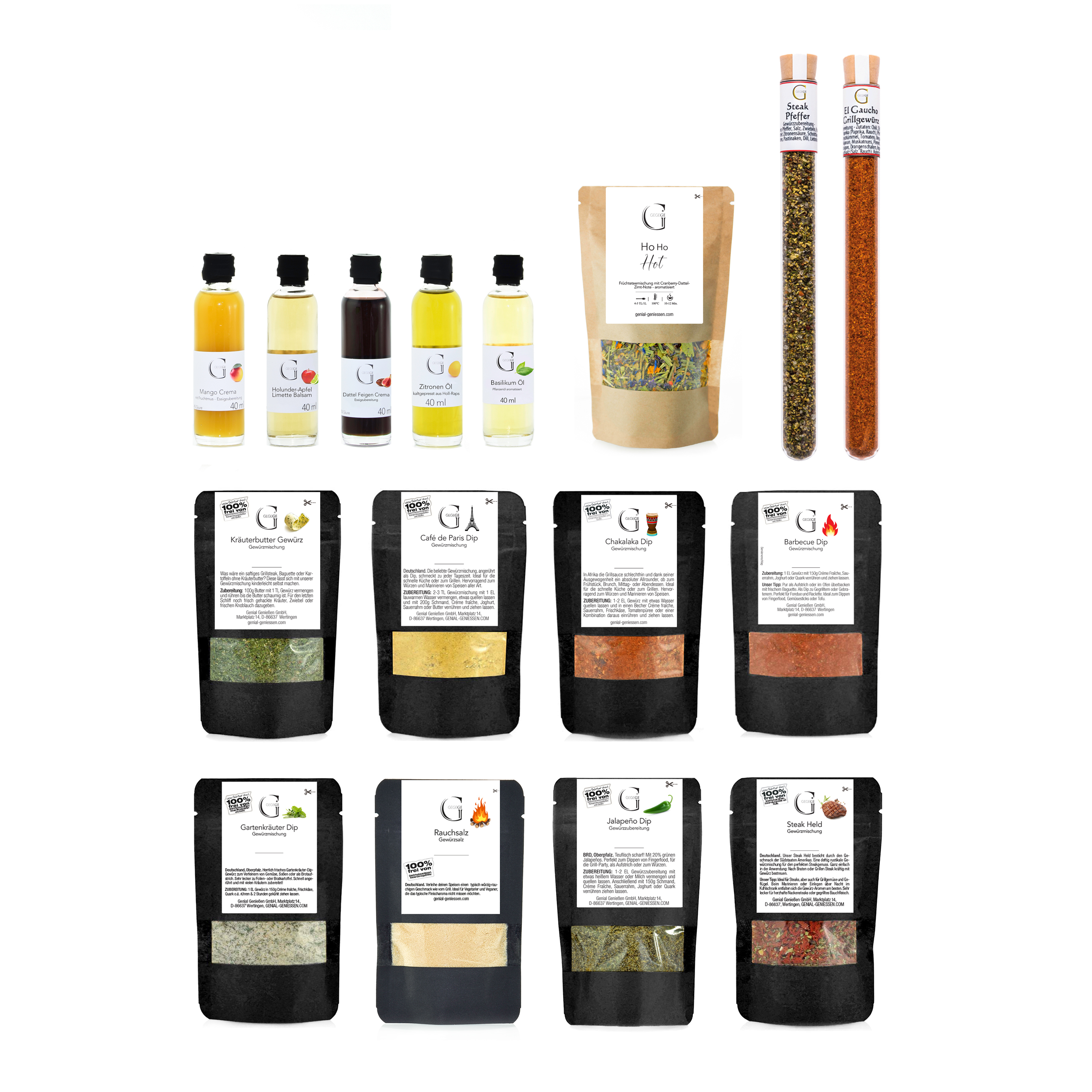 Adventskalender-Set | Grillgenüsse