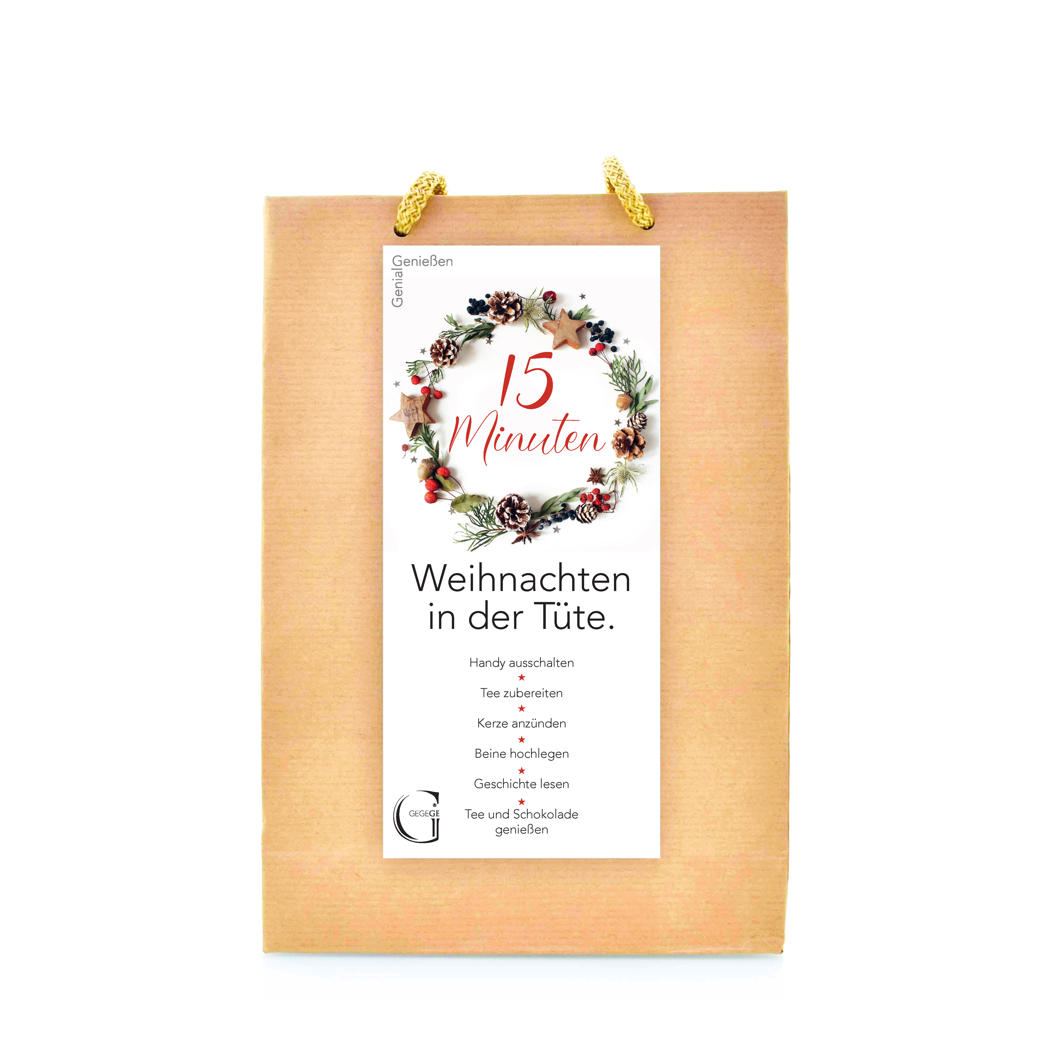 Geschenk-Set | 15 Minuten Weihnachten Tüte