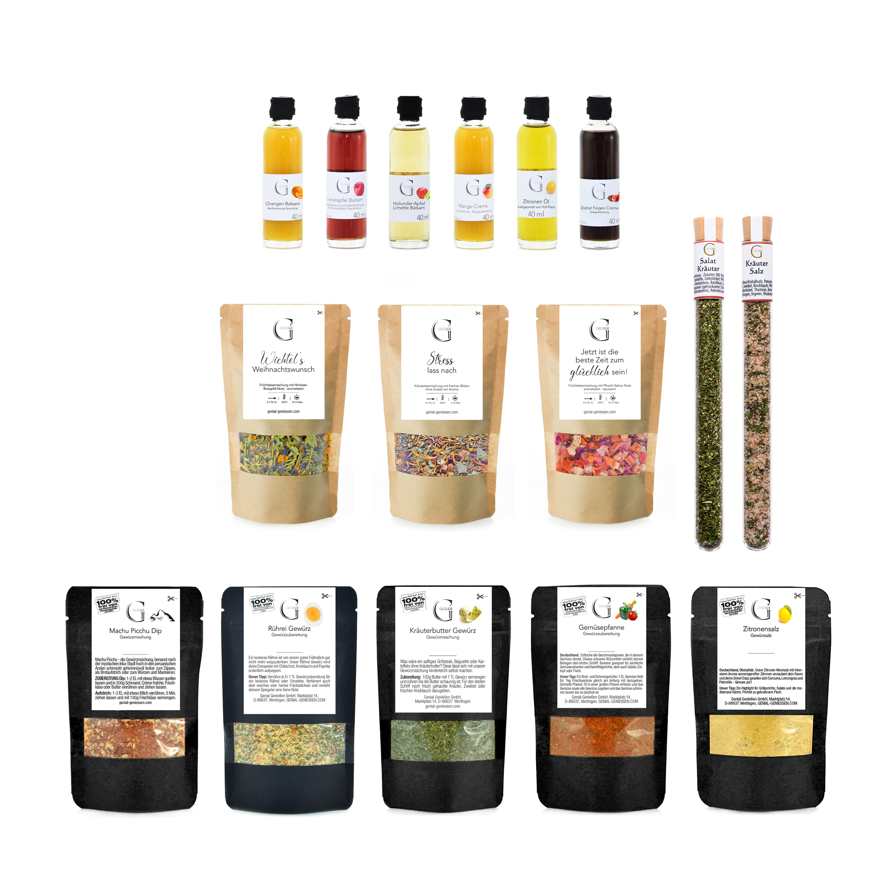 Adventskalender-Set | Kochgenüsse