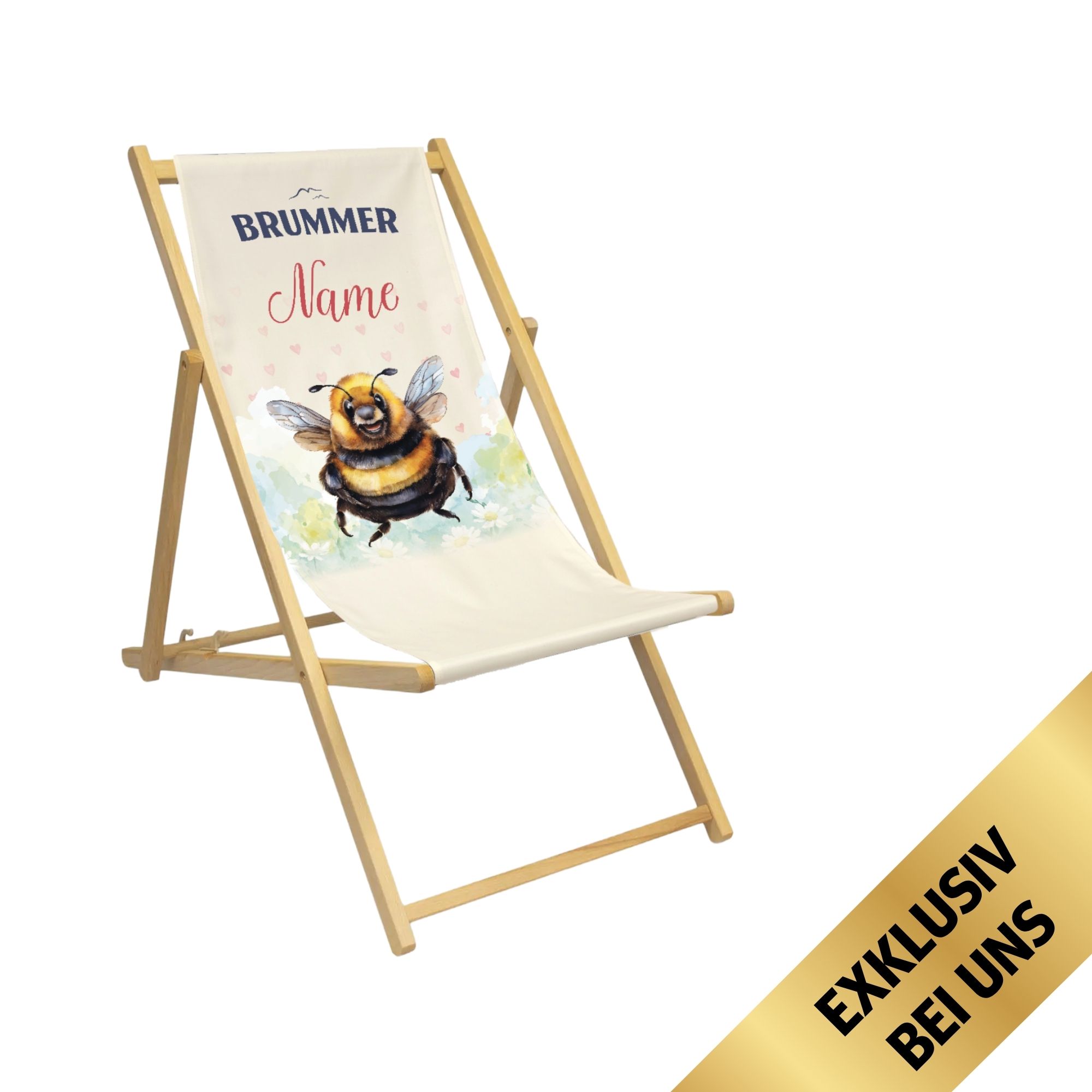 Kinderliegestuhl | personalisierbar – Brummer