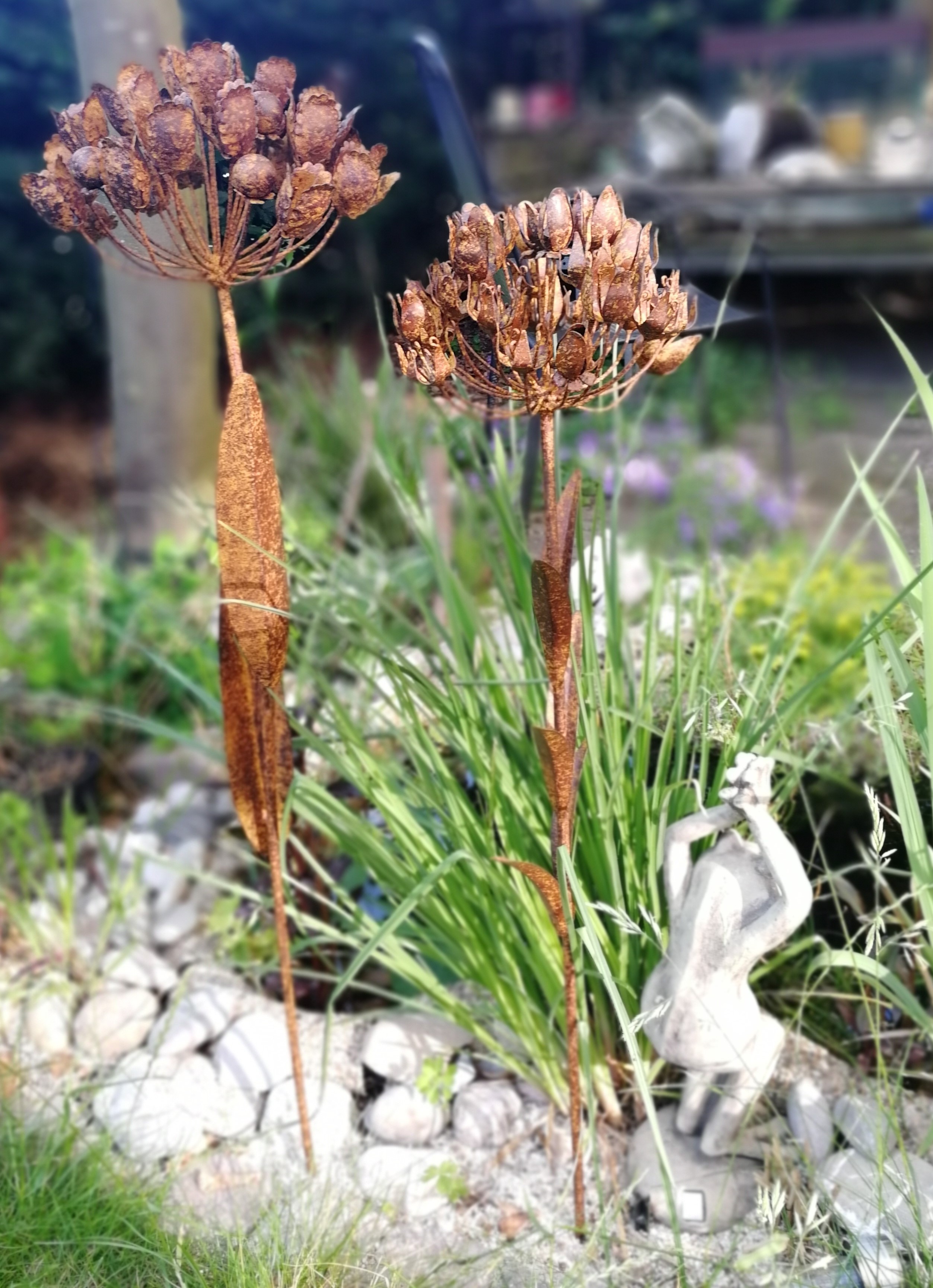 Metallblume Rost – Juna | Ideen für Haus und Garten