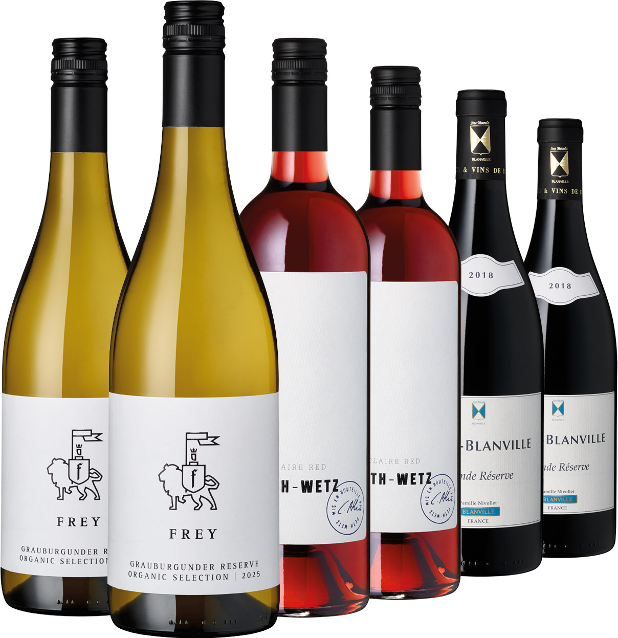 Weinpaket 6er Set | Herbstliche Speisebegleiter