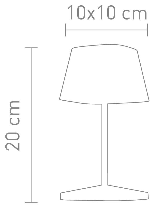 LED-Leuchte NEAPEL mit Akku