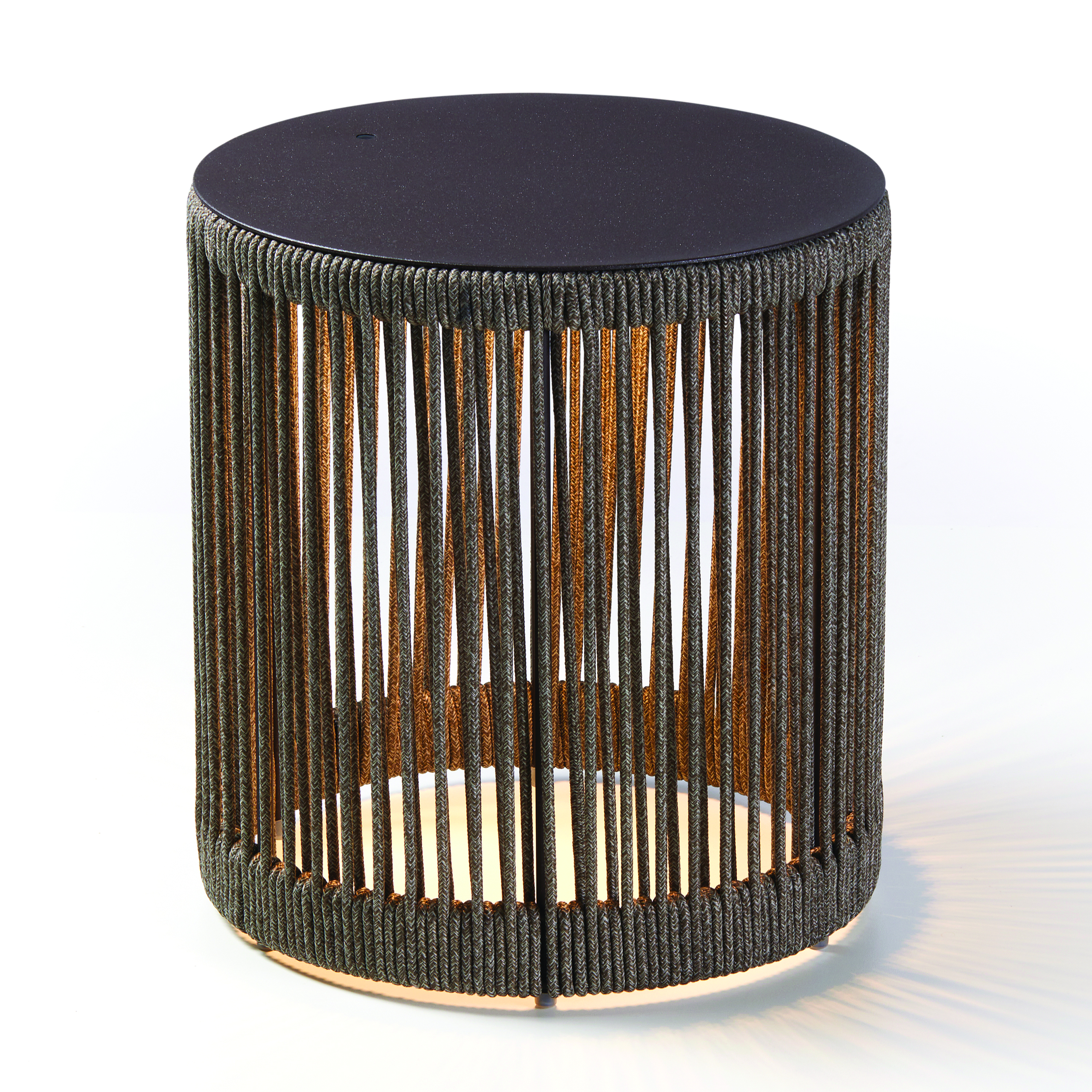 Bodenleuchte Hocker mit Solar – Lumen