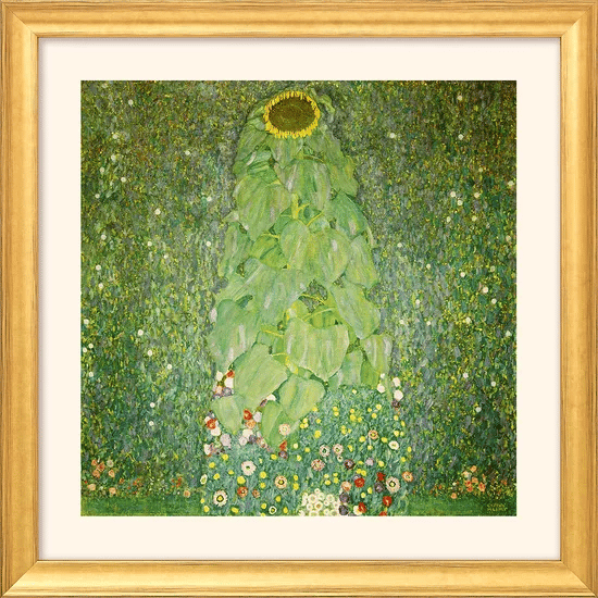 Bild "Die Sonnenblume" (1907) - Gustav Klimt