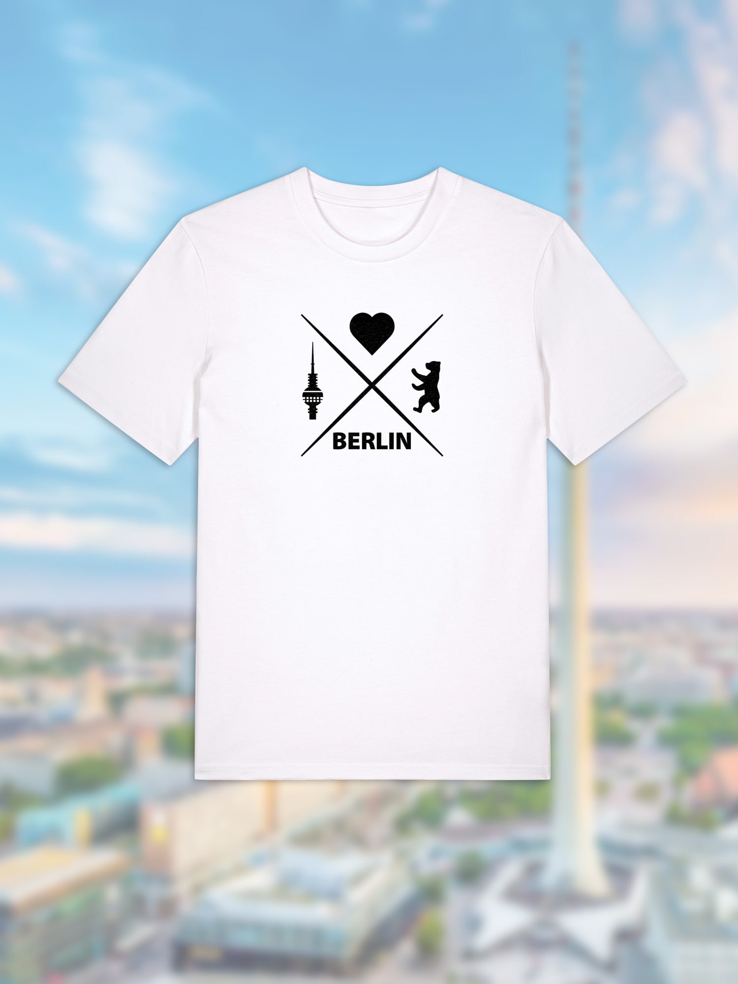 T-Shirt Berlinsymbole