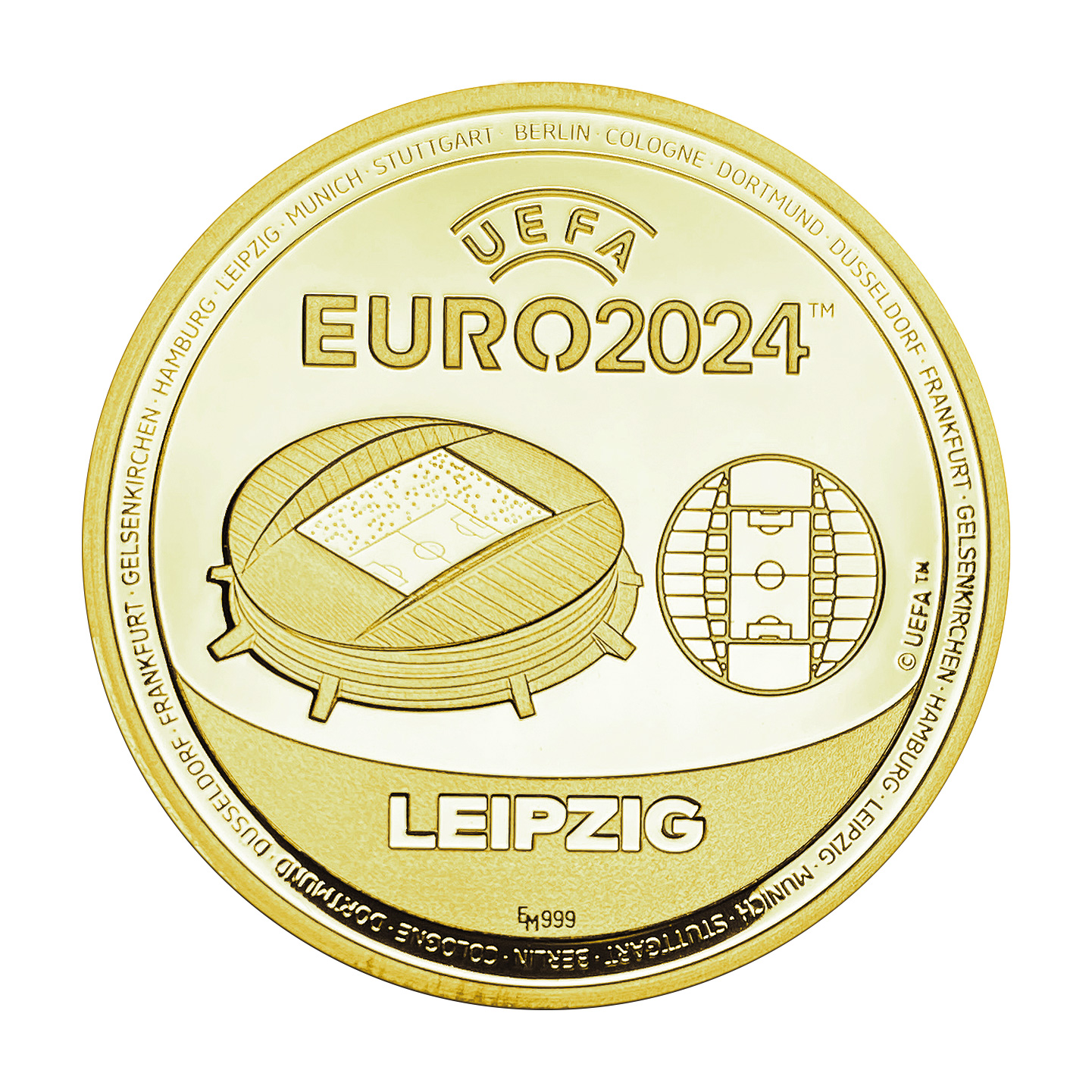 UEFA EURO 2024 Leipzig - gold