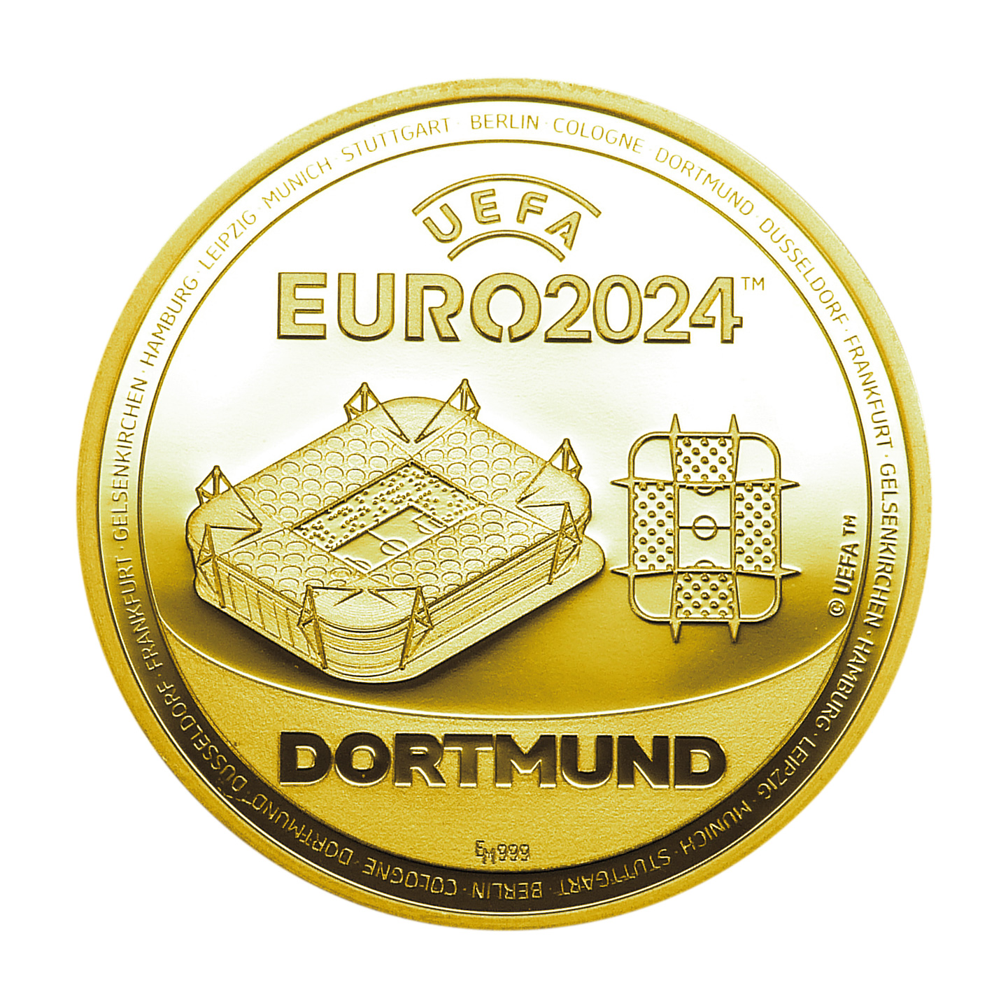 UEFA EURO 2024 Dortmund  - gold