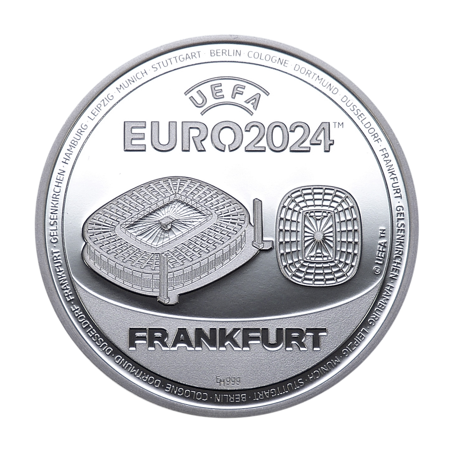 UEFA EURO 2024 Frankfurt - silber