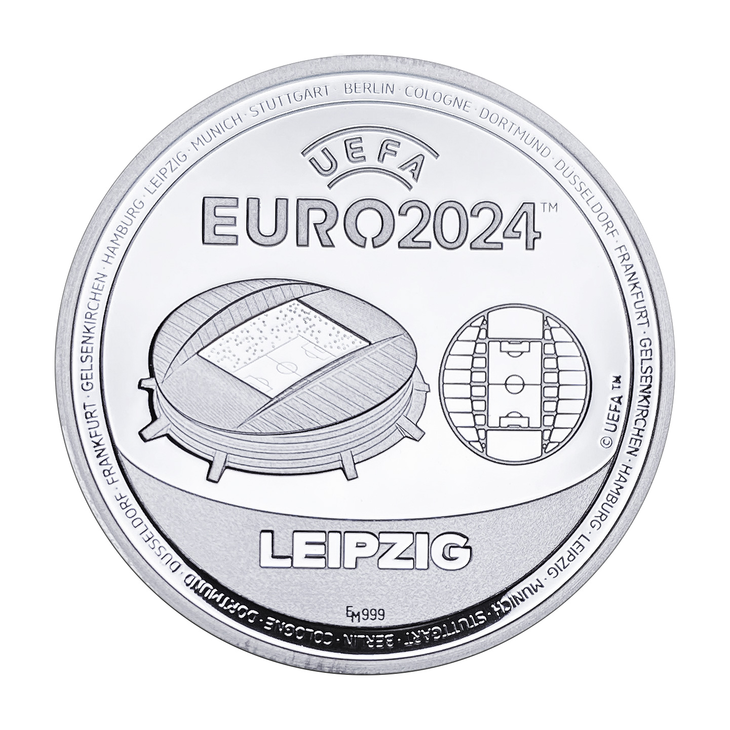 UEFA EURO 2024 Leipzig - silber