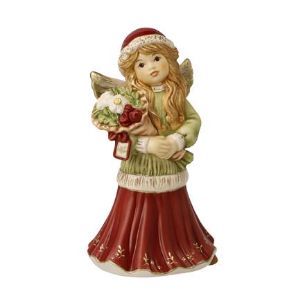 Figur | Engel - Weihnachtlicher Blumengruß