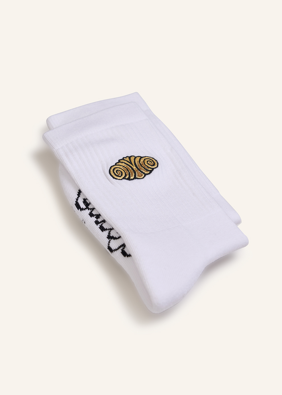 Socken mit maritimen Motiv | weiß